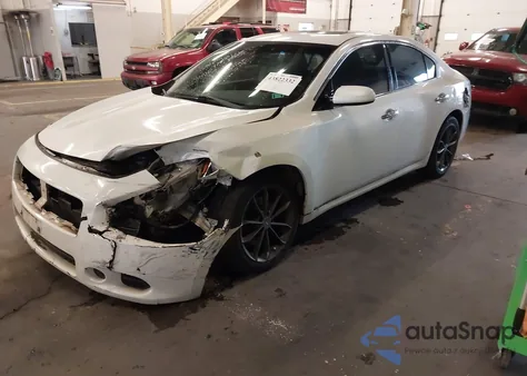 2014 Nissan Maxima 3.5 S/3.5 Sv из США, поврежденный, VIN 1N4AA5AP8EC466247